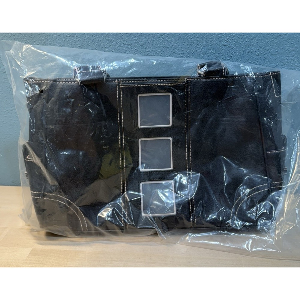 Rare Creative Memories 2008 Photo Purse Showcase Marketplace Exclusive Black NOS